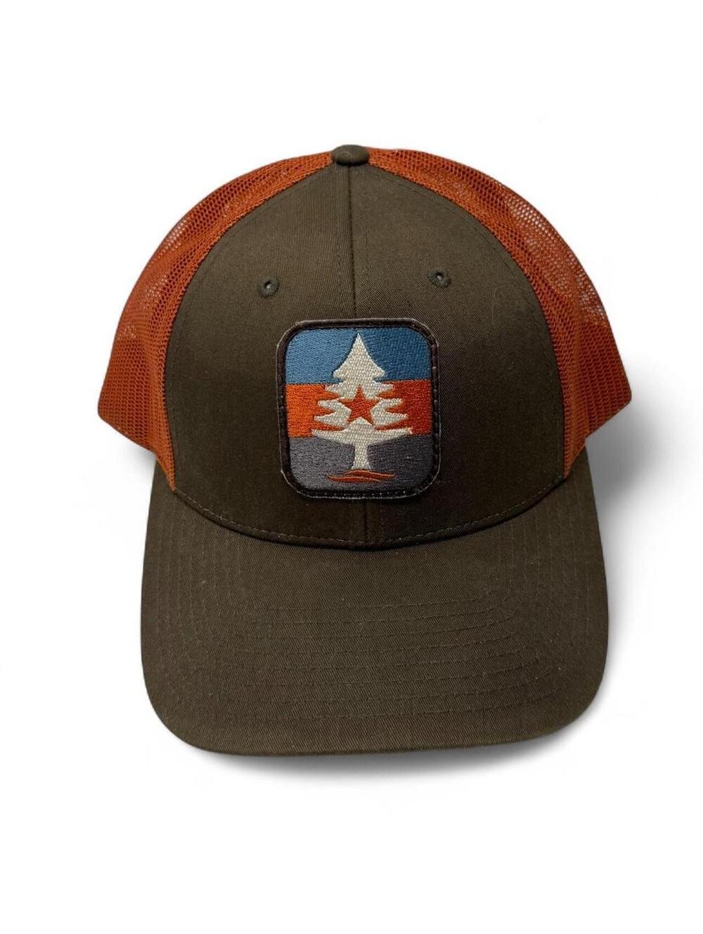 Richardson Army Green & Orange Hat